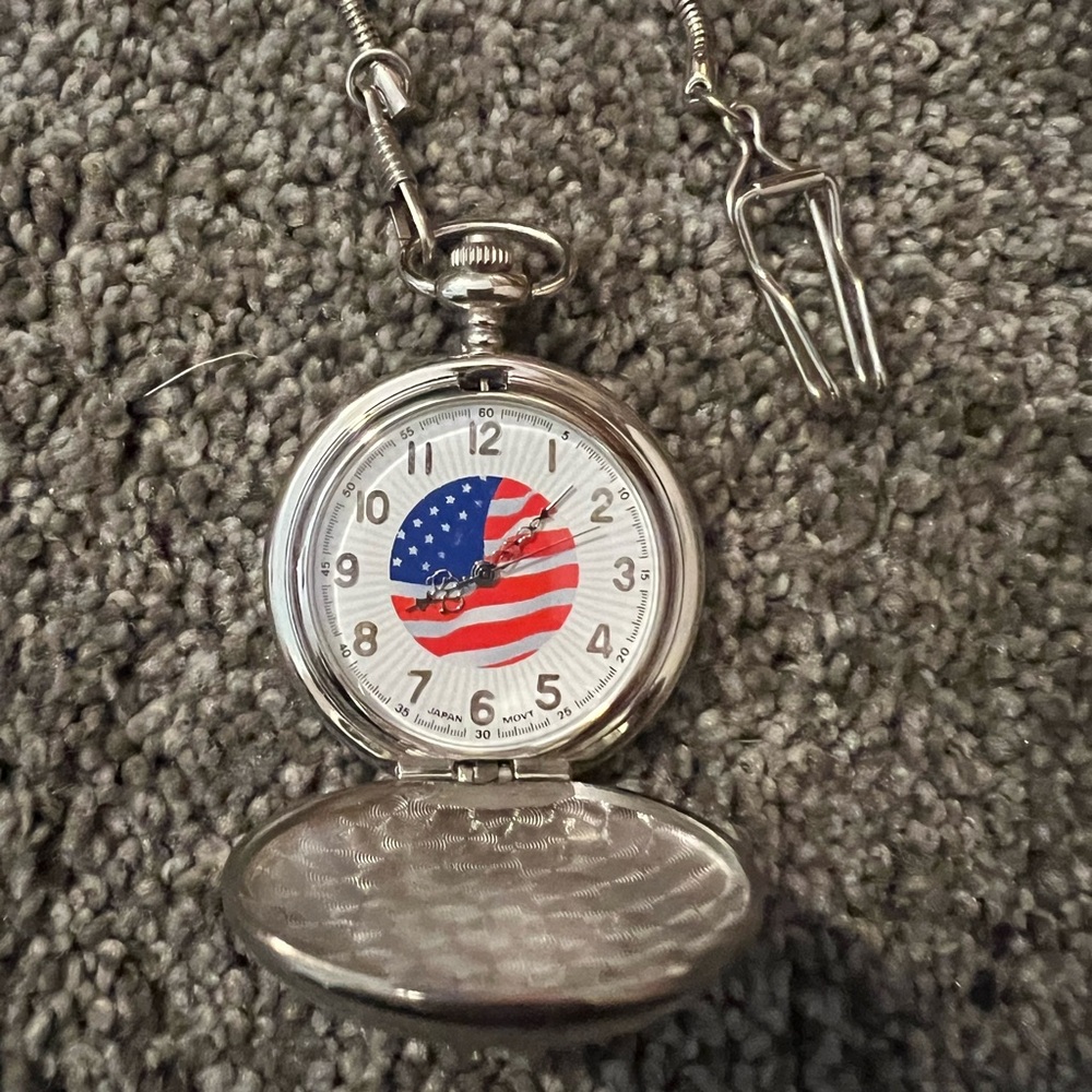 Pocket watch God Bless America